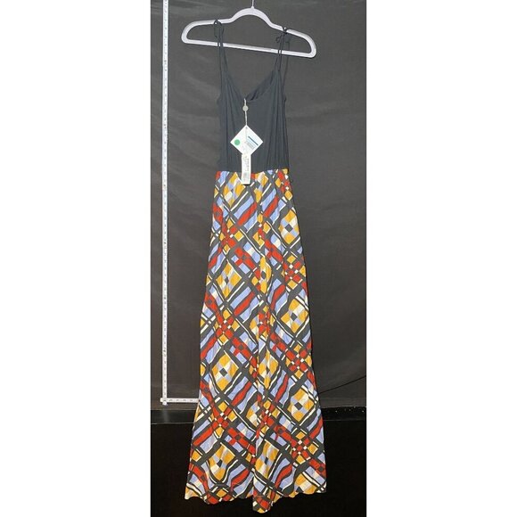 SUOLI Jumpsuit Women's Geometric Print With Spaghetti‎ Straps - Picture 1 of 2
